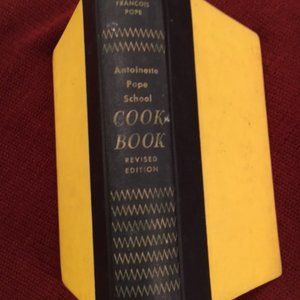COOKBOOK Vintage 1953 Antoinette Pope School